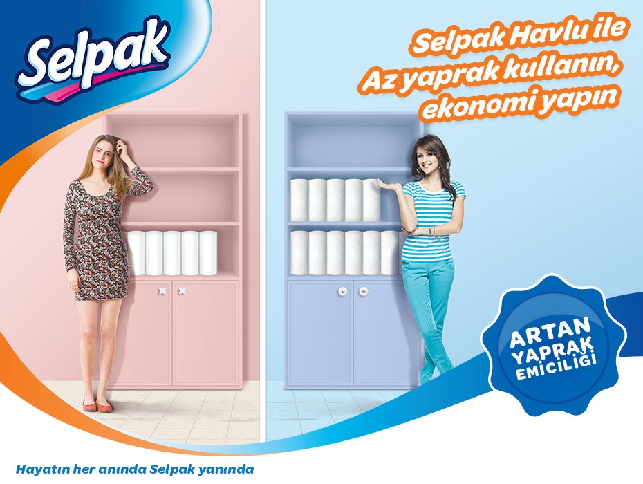 Selpak Kağıt Havlu 8'li - 81,00 TL